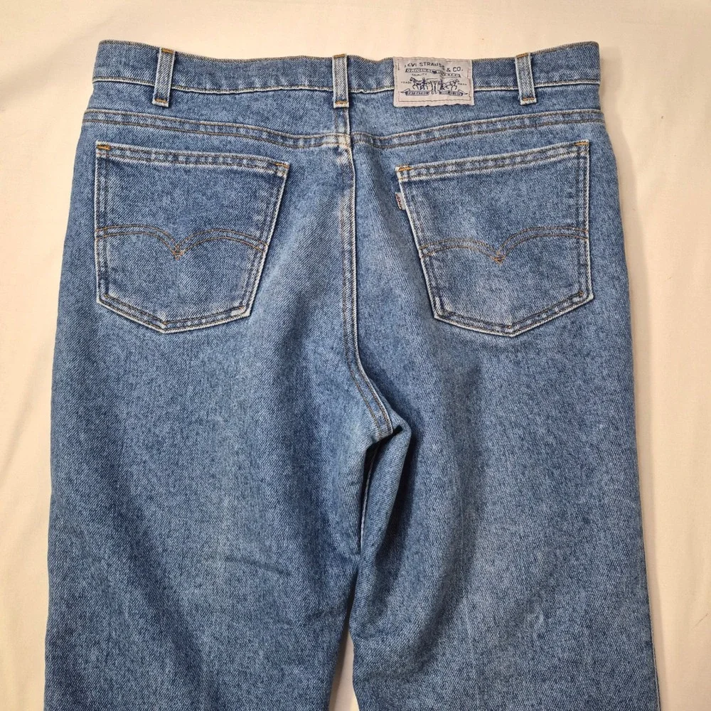 Levi's 505 Jeans Mens 34x29 Blue Vintage 80s Made in USA Heritage Straight Leg